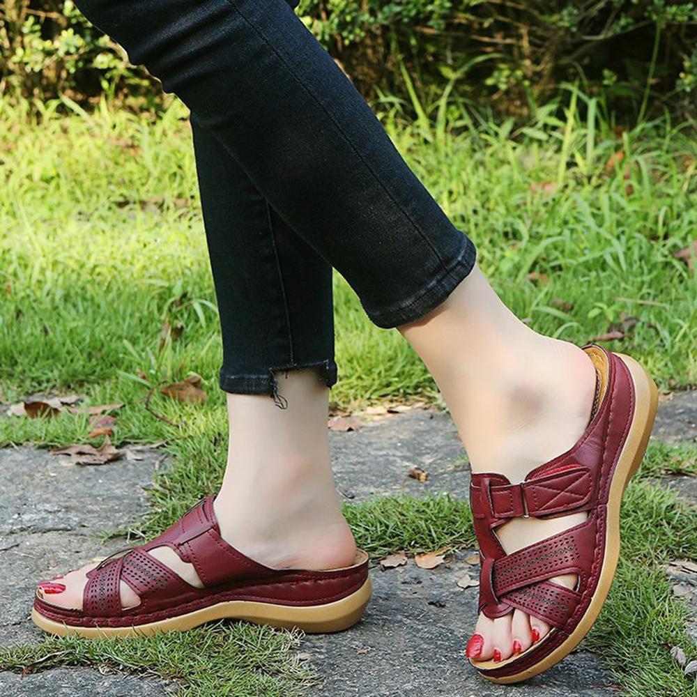 Rickta-1 | Hochwertig Orthopädische Sandalen mit offener Zehe