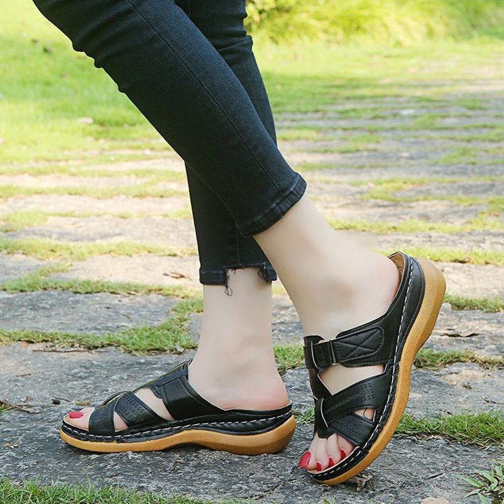 Rickta-1 | Hochwertig Orthopädische Sandalen mit offener Zehe