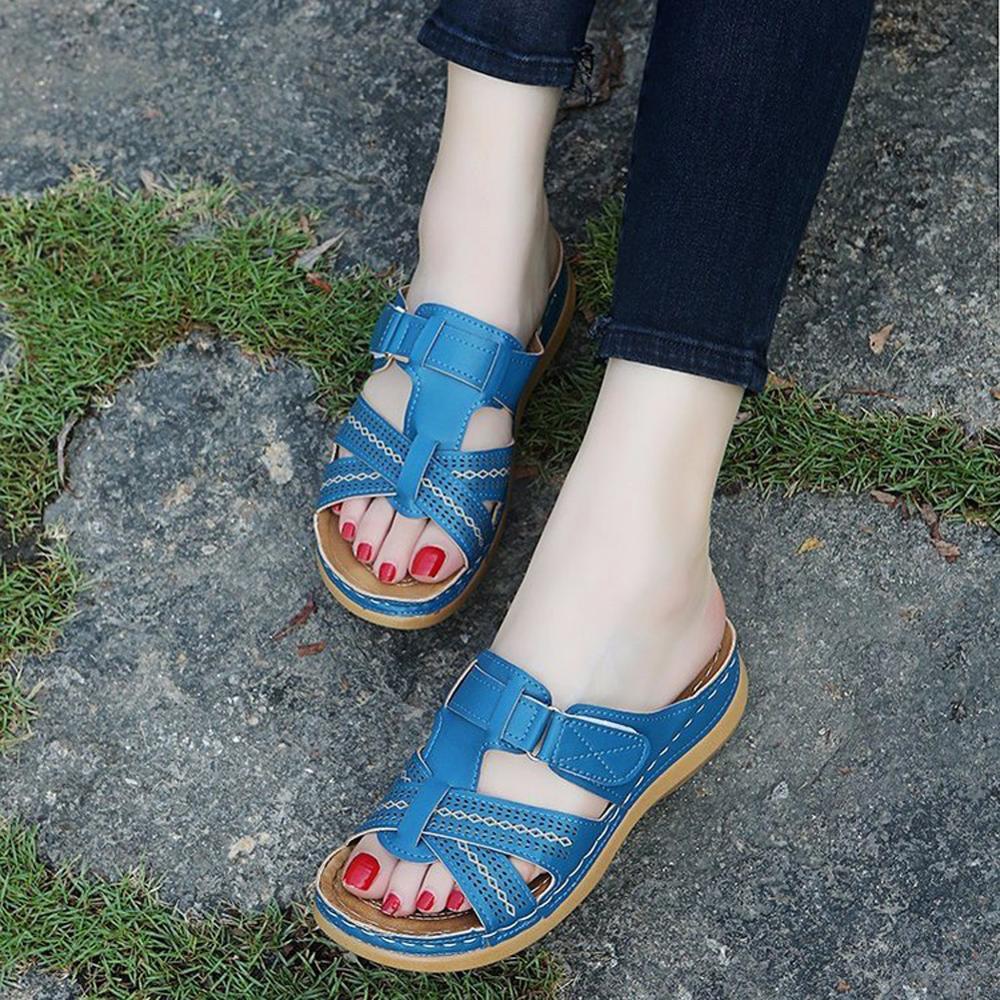 Rickta-1 | Hochwertig Orthopädische Sandalen mit offener Zehe
