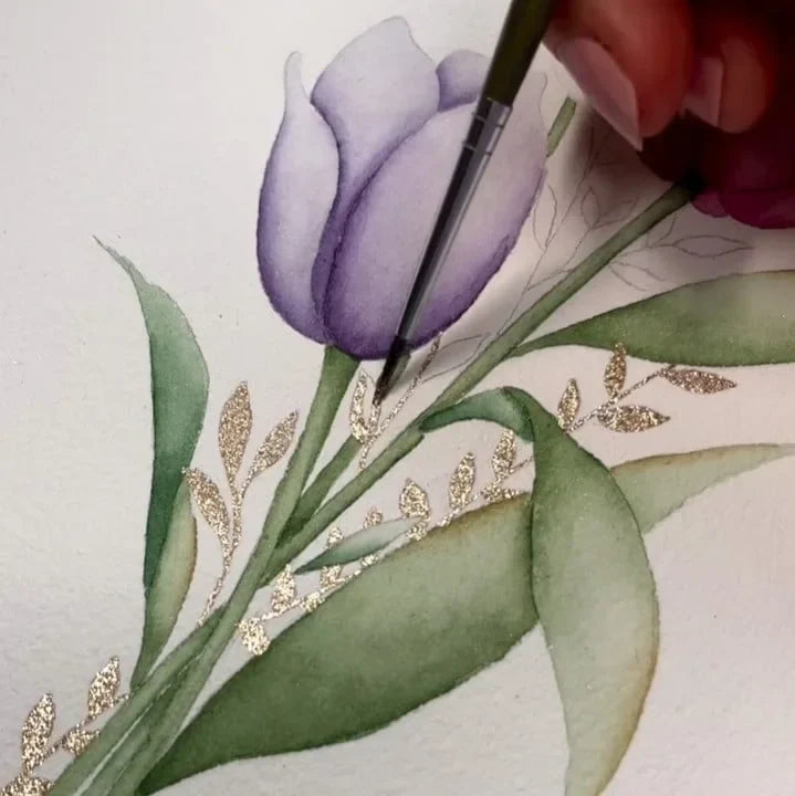 ArtisticGleam | Metallic Aquarellfarben Set