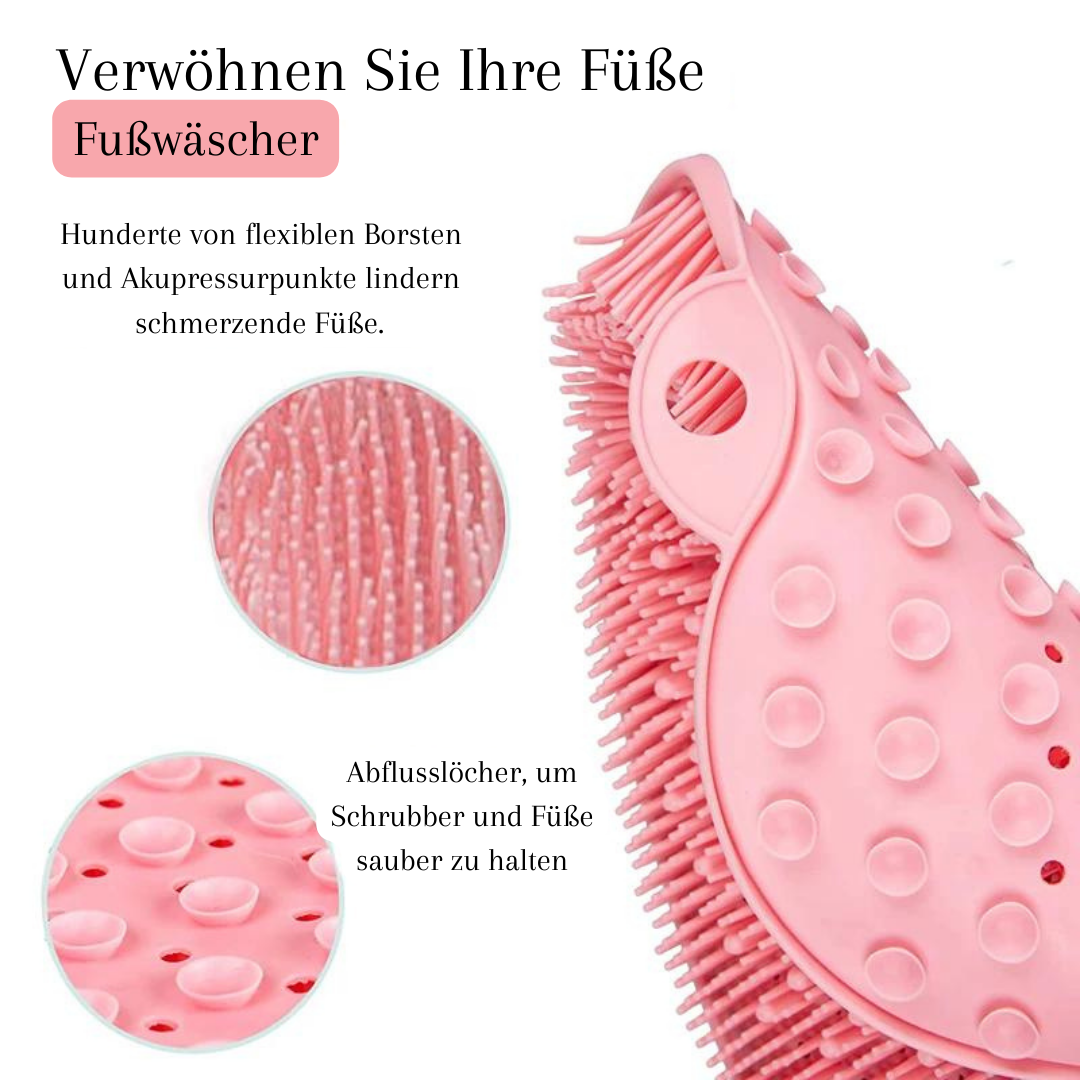 Rücken | und Fußschrubber für die Dusche
