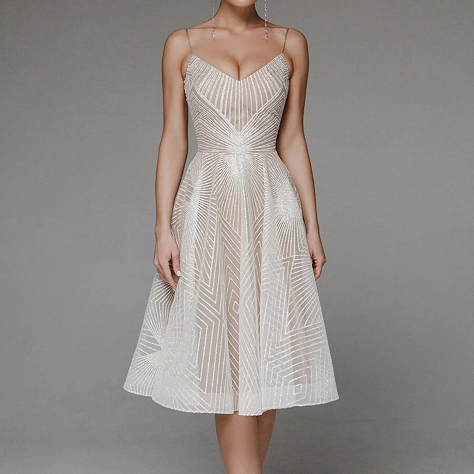 Aurora Luxuskleid | Besticktes Luxuskleid