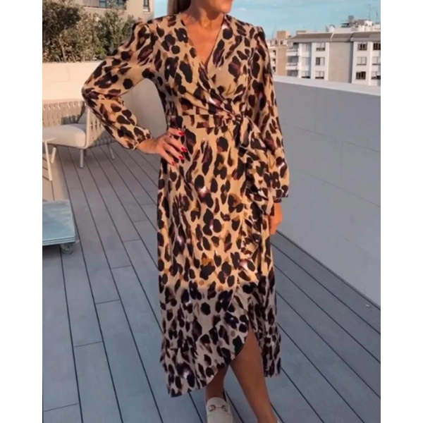 Gwendolin | Kleid mit V-Ausschnitt