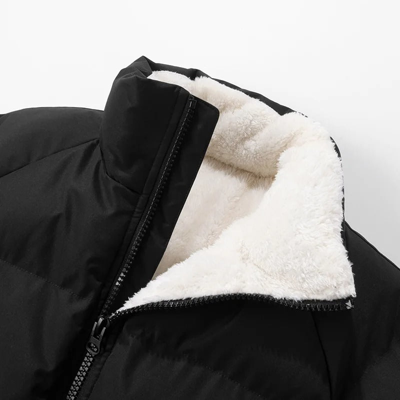 Fleece | Daunenpufferjacke