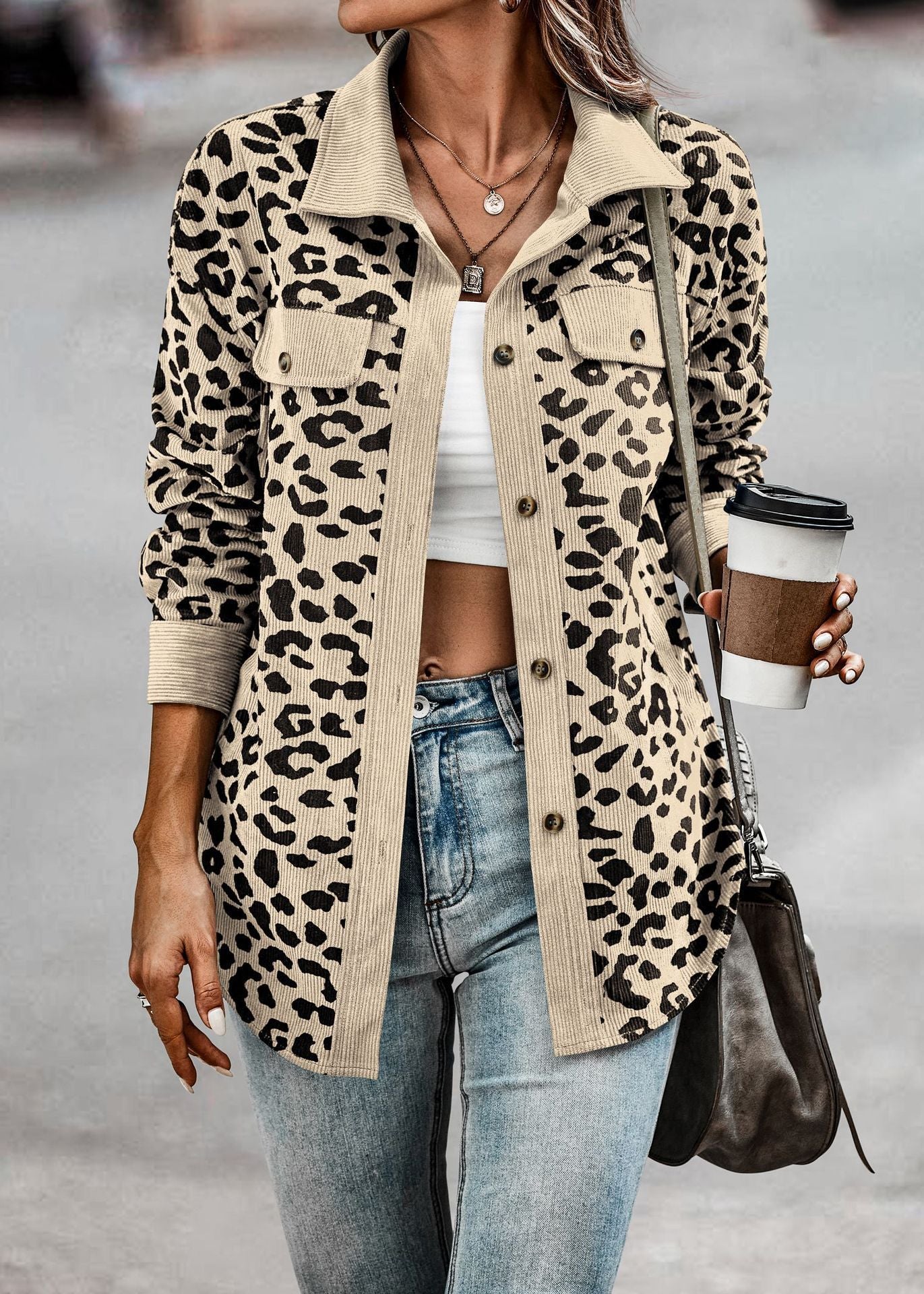 Triniti™ - Dschungel Chic Leopard Jacke