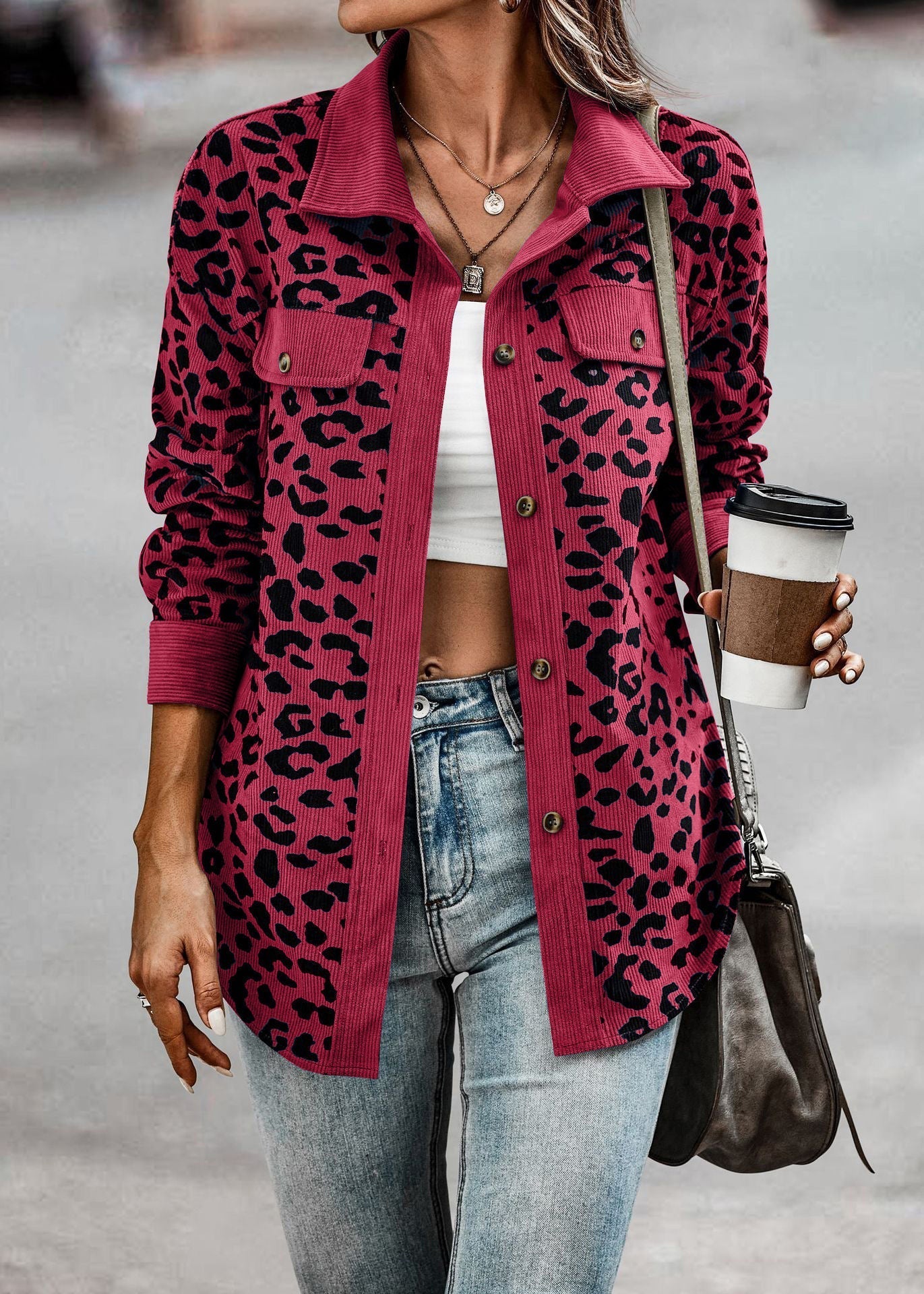 Triniti™ - Dschungel Chic Leopard Jacke