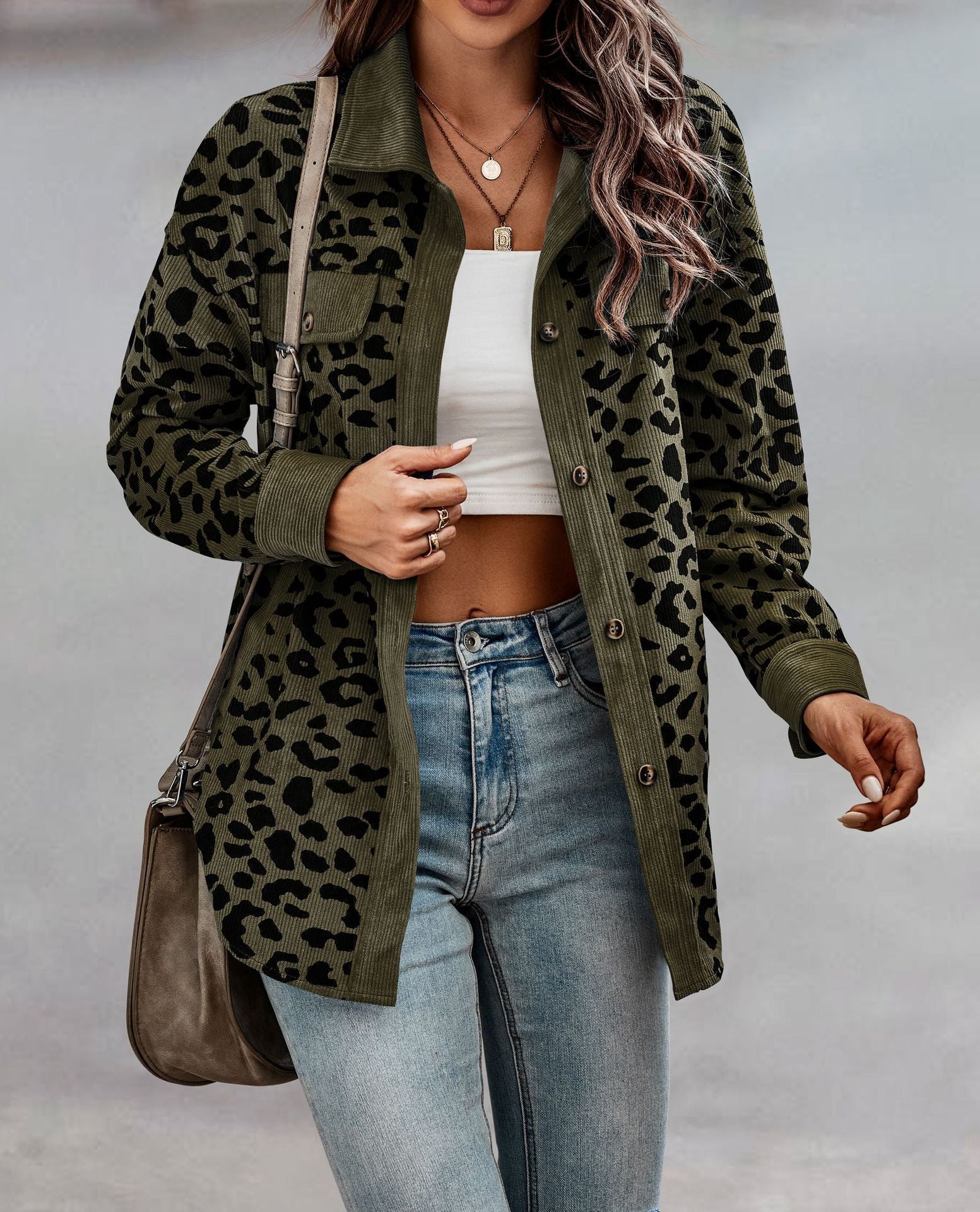 Triniti™ - Dschungel Chic Leopard Jacke