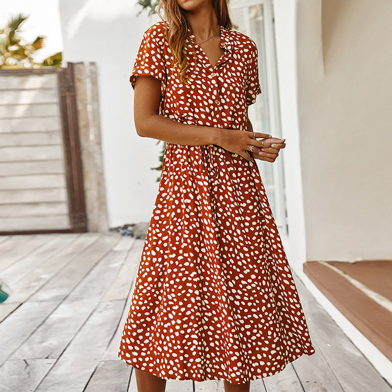 ZANNA - Polka Dot Kleid für Damen