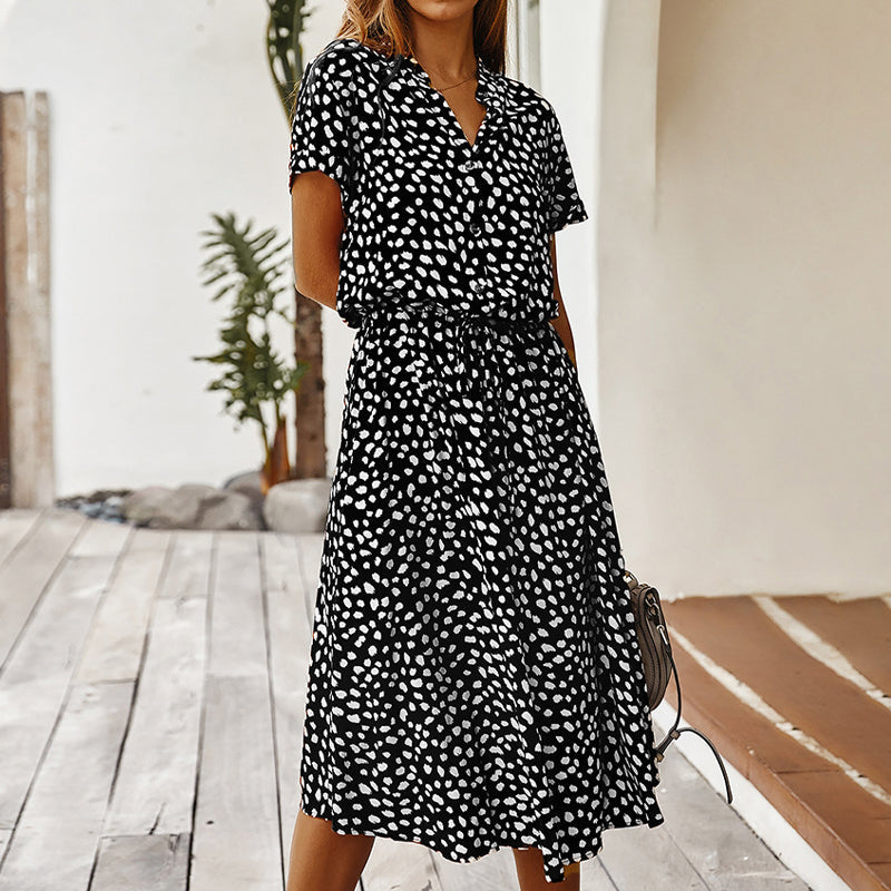 ZANNA - Polka Dot Kleid für Damen