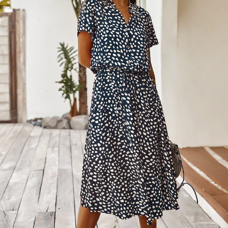 ZANNA - Polka Dot Kleid für Damen