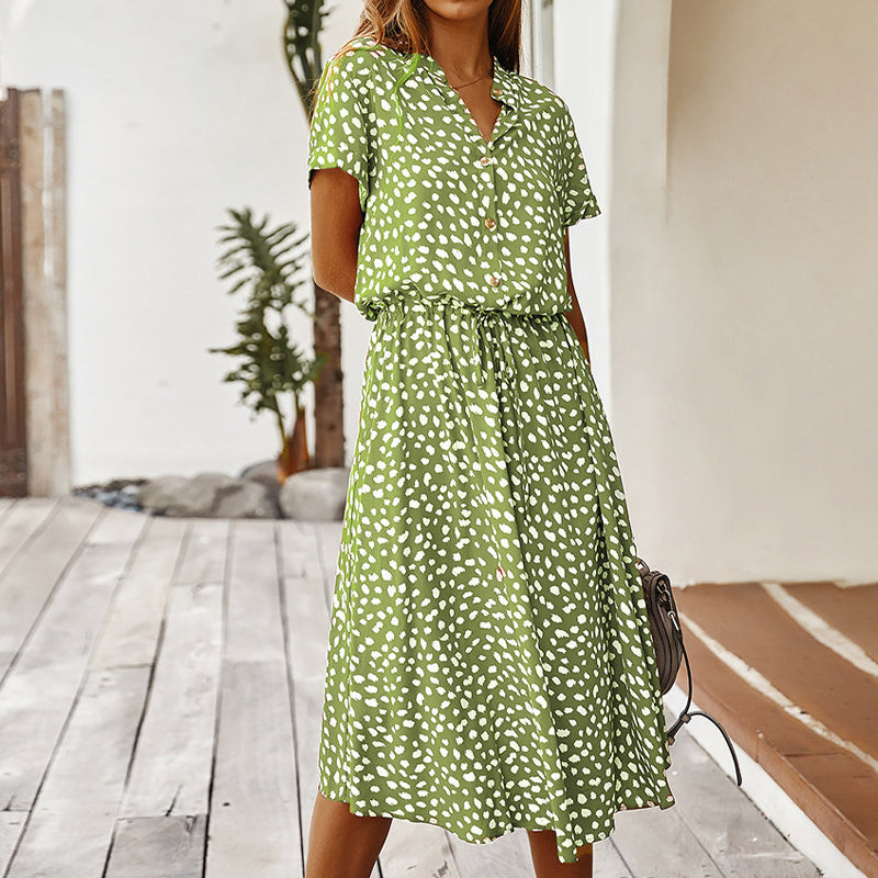 ZANNA - Polka Dot Kleid für Damen