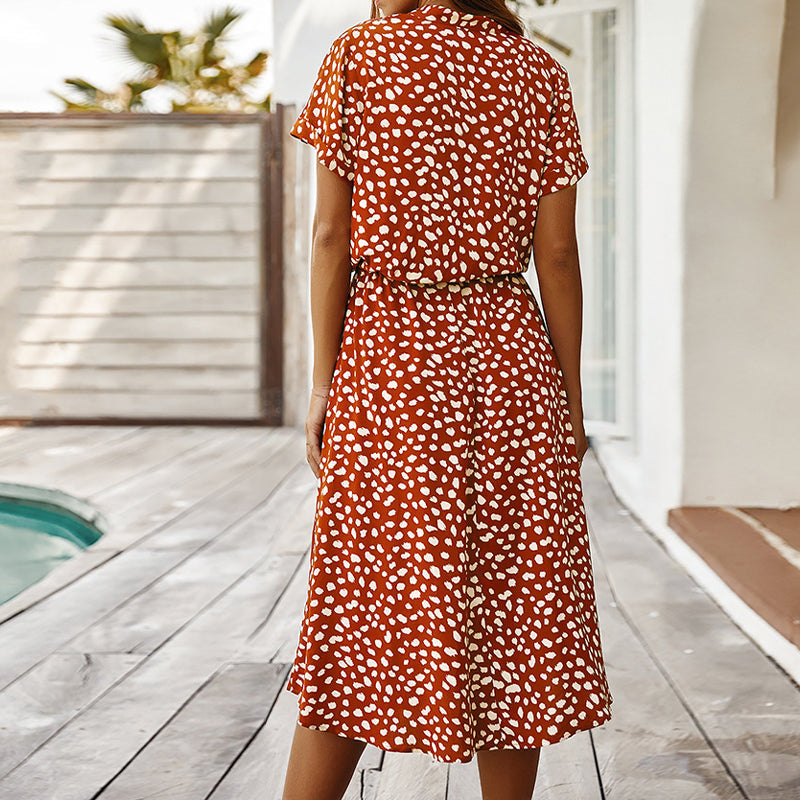 ZANNA - Polka Dot Kleid für Damen