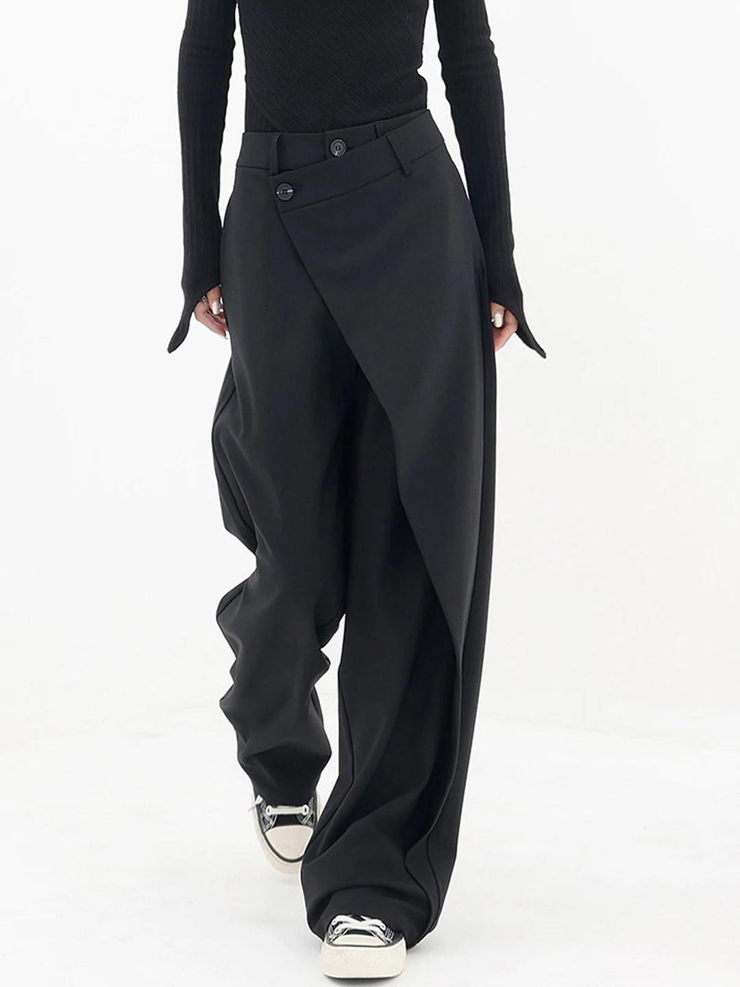 Madilyn -Asymmetrische Baggy-Hose