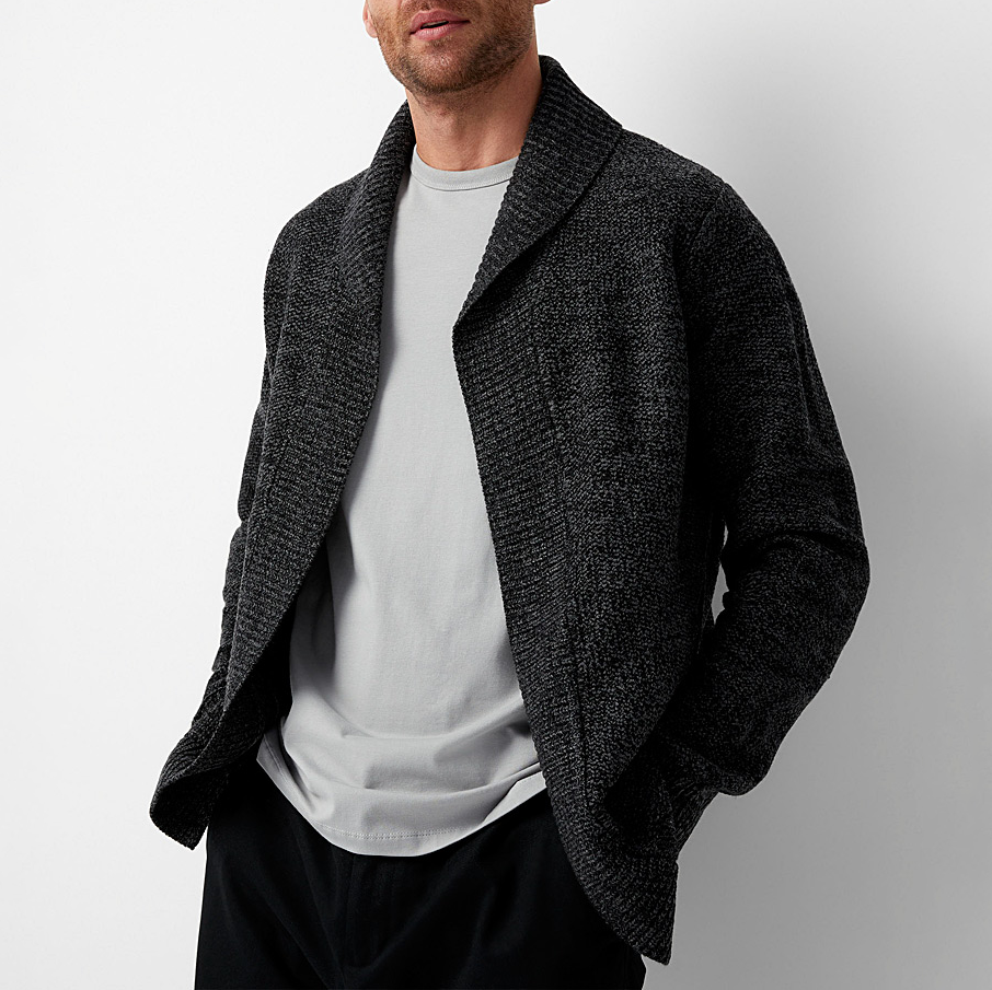 Armand BRACIANNO 100% VIRGIN WOOL CARDIGAN