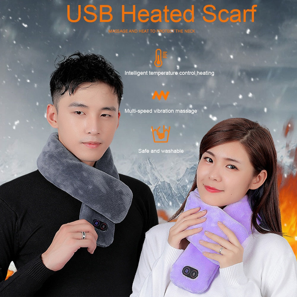 HeatScarf | USB-Heizschal mit Powerbank