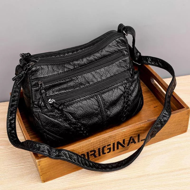 Orisas™ Tasche aus Weichem Leder