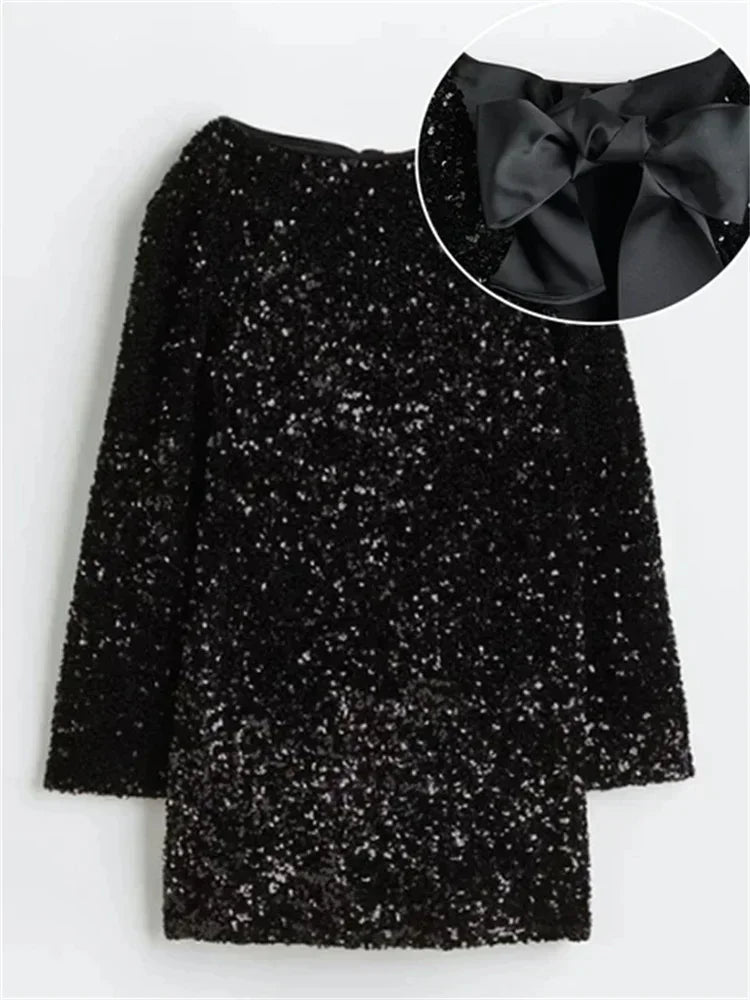 Kim Weihnachtszauber Sequin Minikleid