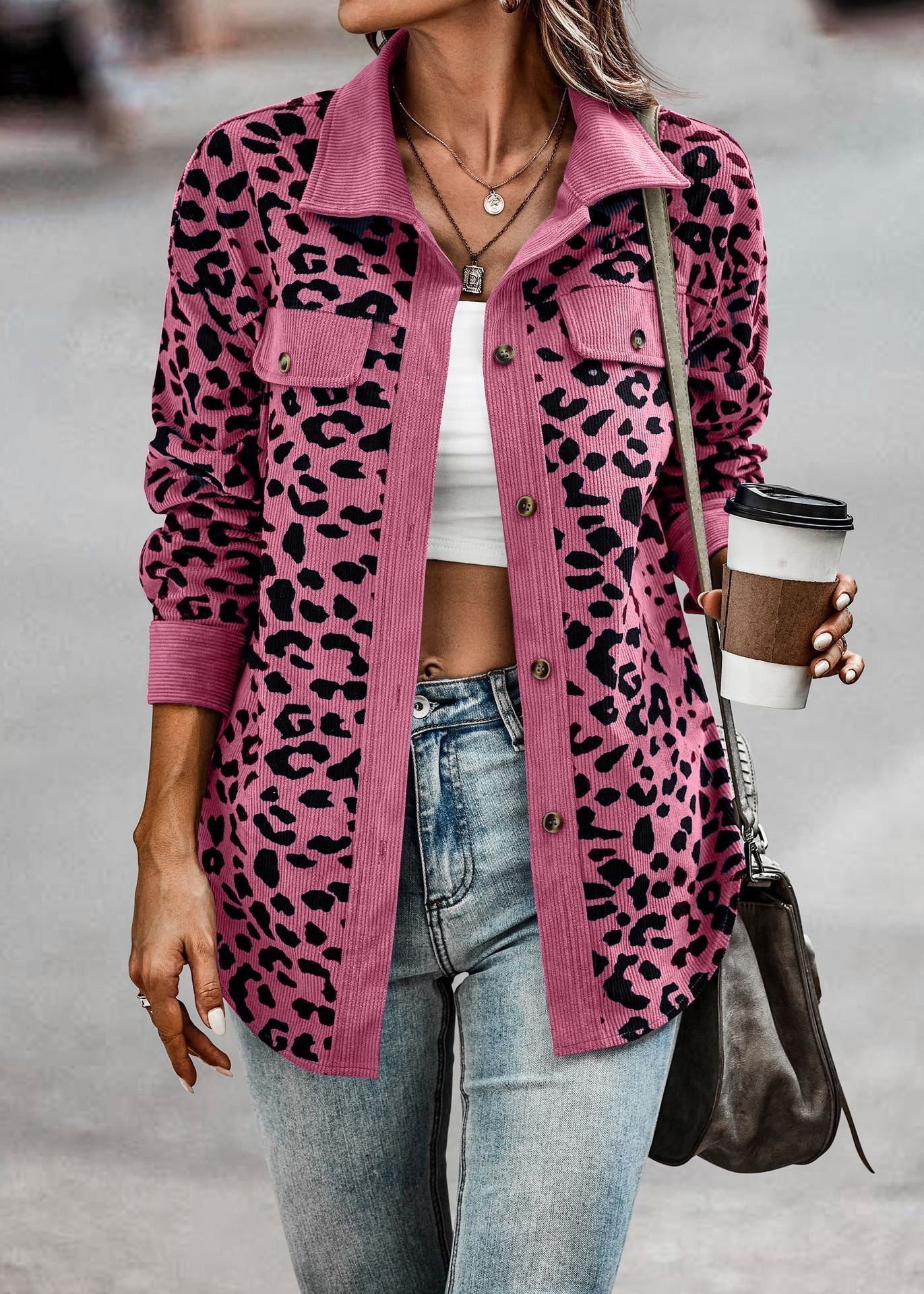 Triniti™ - Dschungel Chic Leopard Jacke