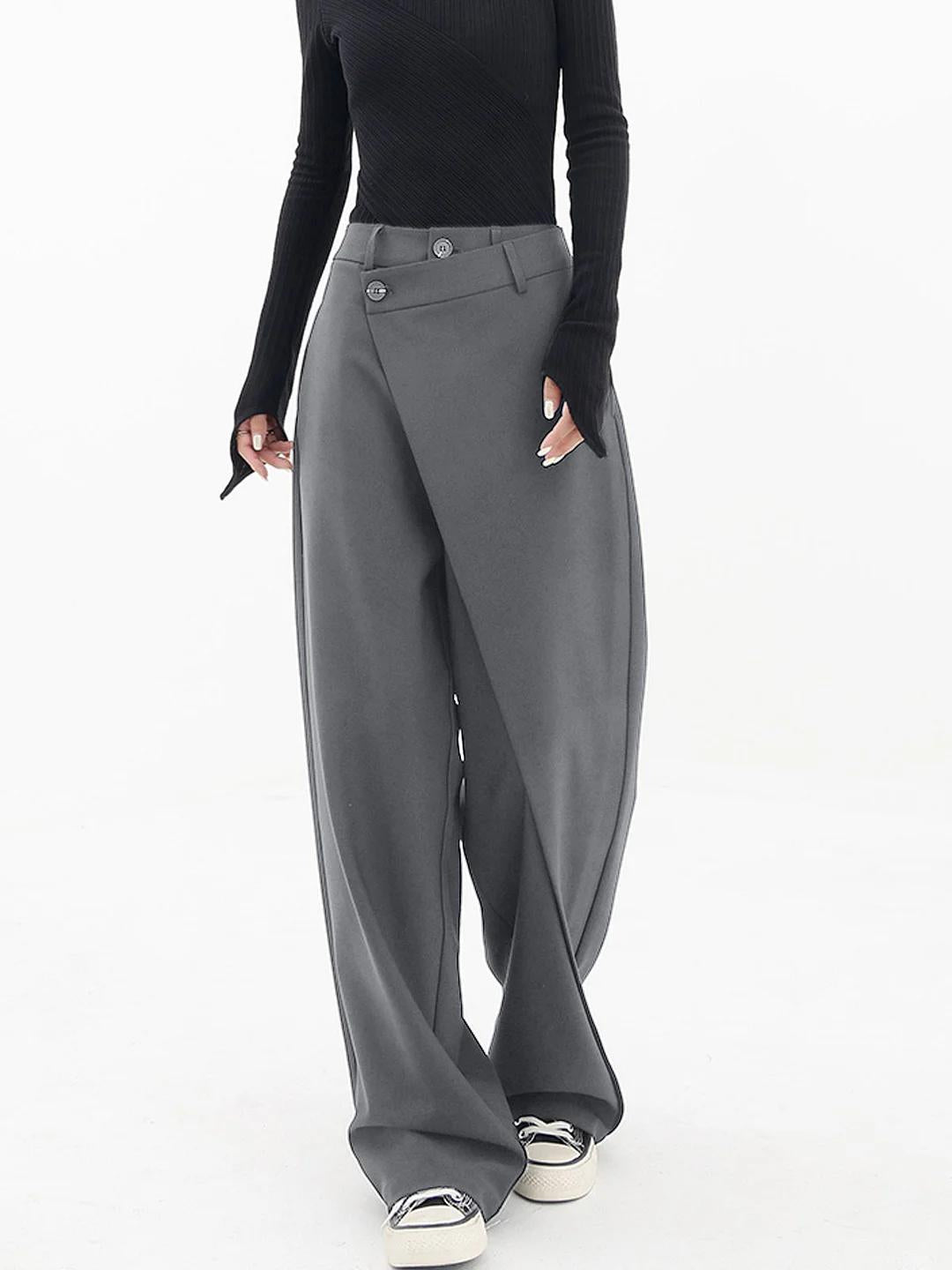 Madilyn -Asymmetrische Baggy-Hose