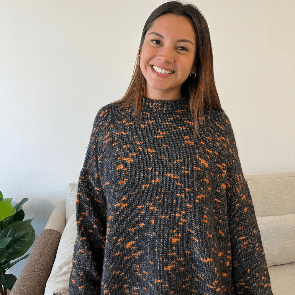 Sierra Alpaca Hug Oversize Pullover – Strickpaket