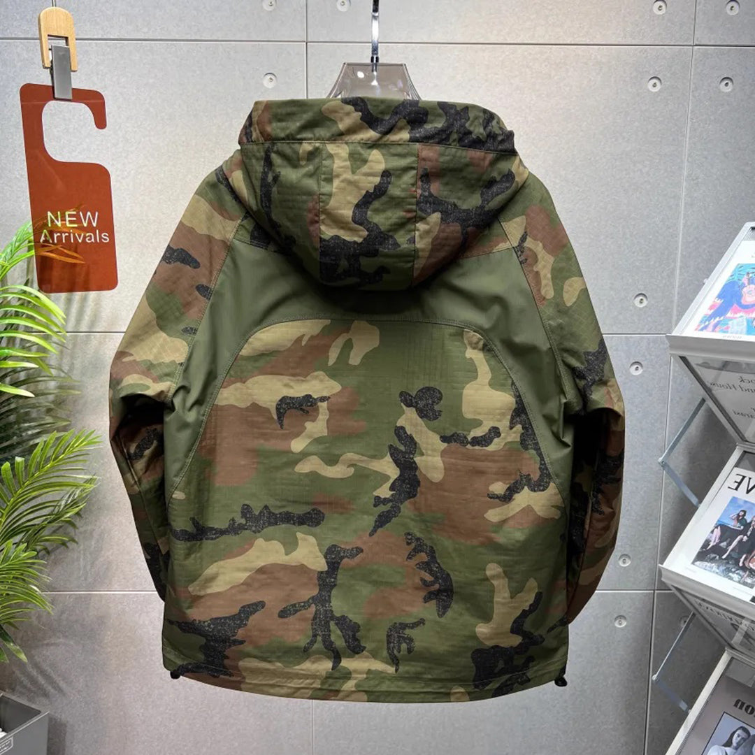 WARREN - Camouflage-Kapuzenjacke für Männer