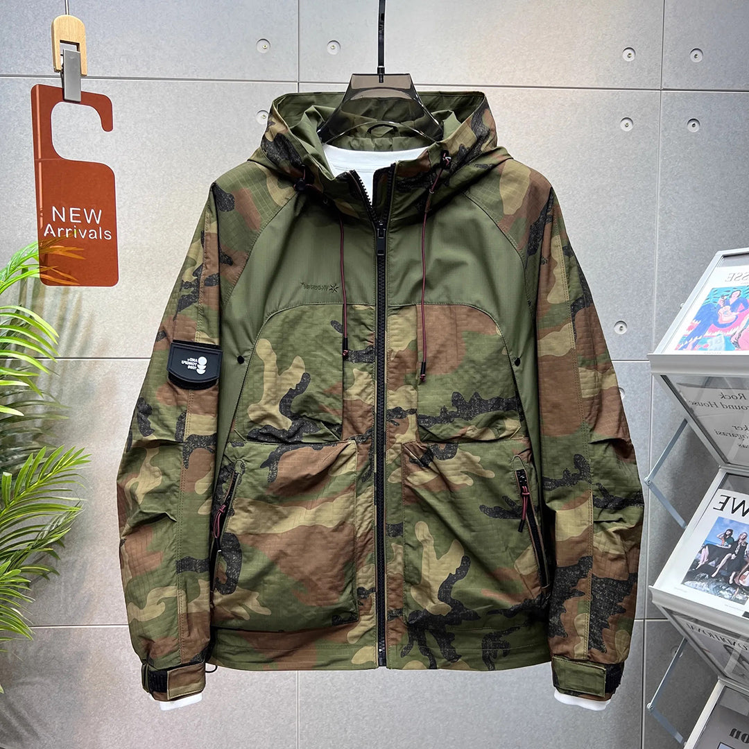 WARREN - Camouflage-Kapuzenjacke für Männer