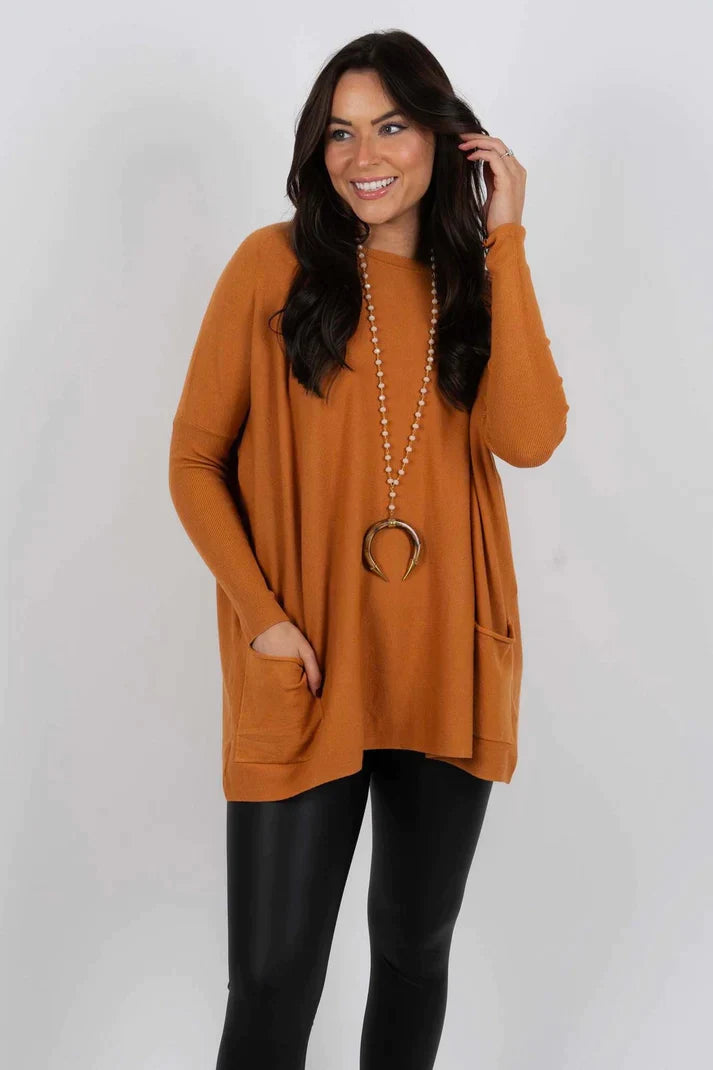 Noshi™ - Herbstlicher Komfort Total Smitten Pullover