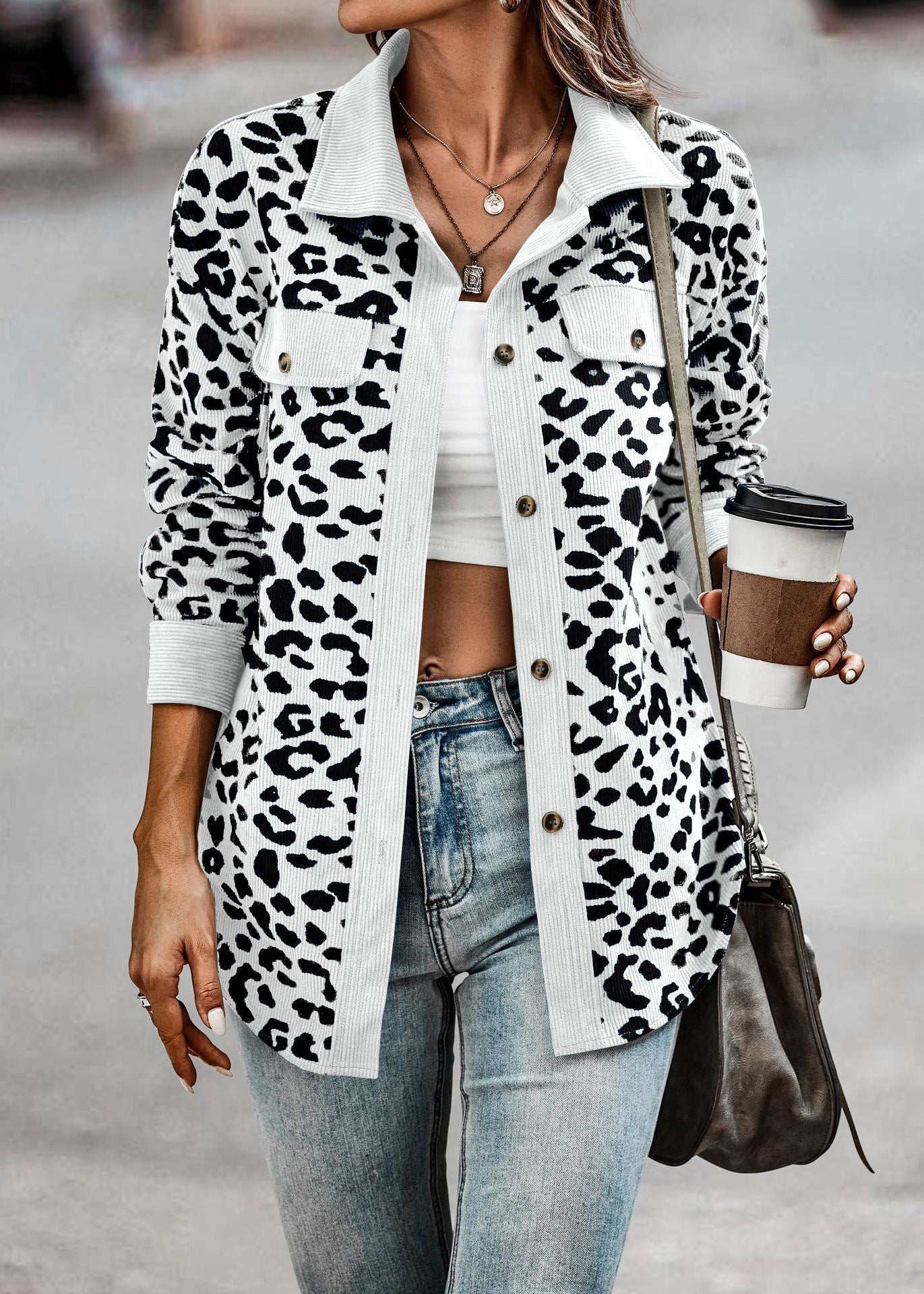 Triniti™ - Dschungel Chic Leopard Jacke