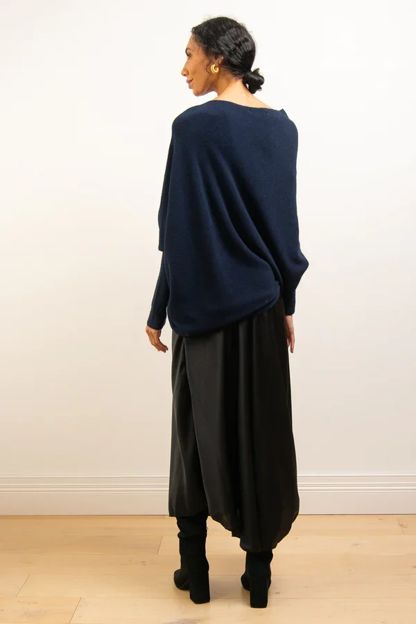 Mariemi™ Asymmetrisch Drapierter Pullover