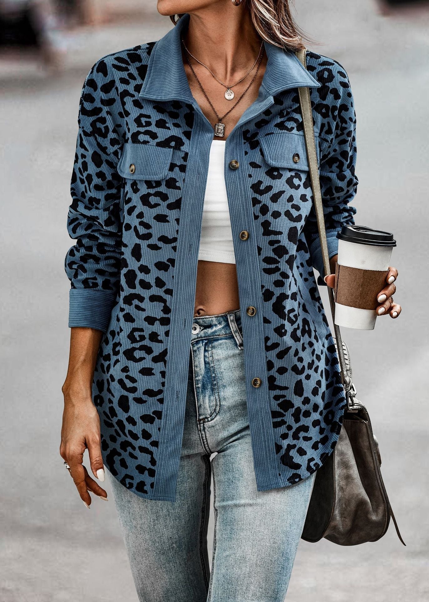 Triniti™ - Dschungel Chic Leopard Jacke