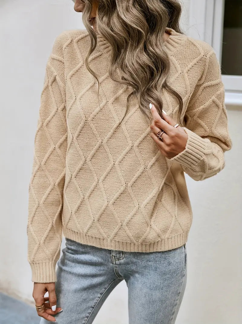 Hanneli™ - Gestrickter Pullover