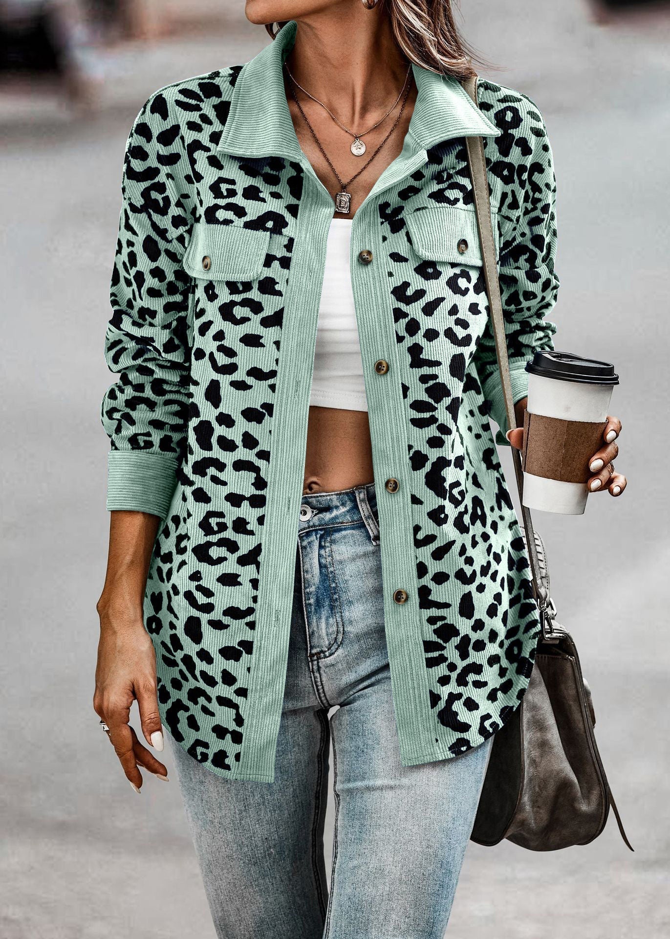 Triniti™ - Dschungel Chic Leopard Jacke