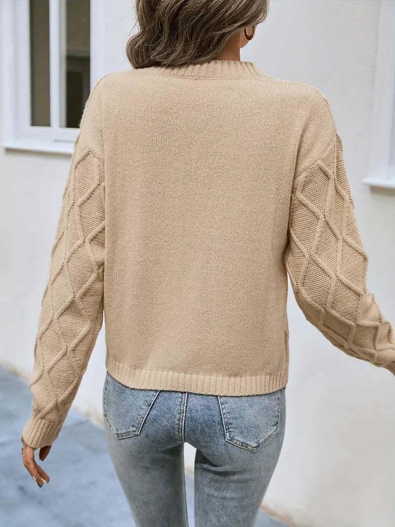 Hanneli™ - Gestrickter Pullover