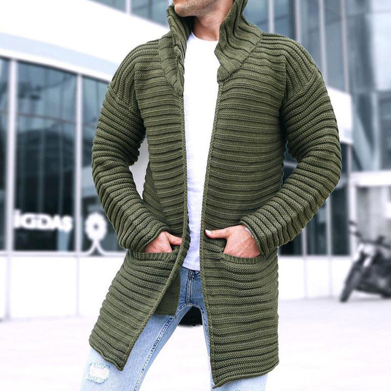 Zebz™ - Herren Strickjacke aus Wolle