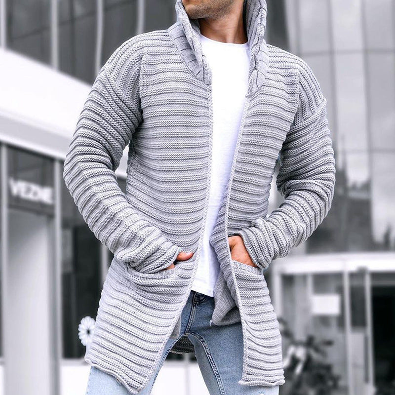 Zebz™ - Herren Strickjacke aus Wolle