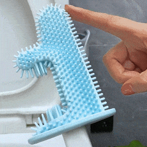 Bakterientötende Kaktus Toilettenbürste mit Desinfektionskopf