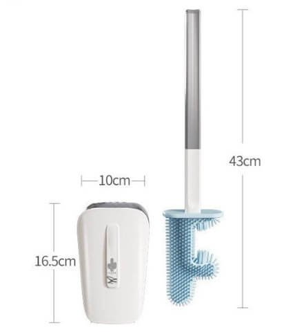 Bakterientötende Kaktus Toilettenbürste mit Desinfektionskopf