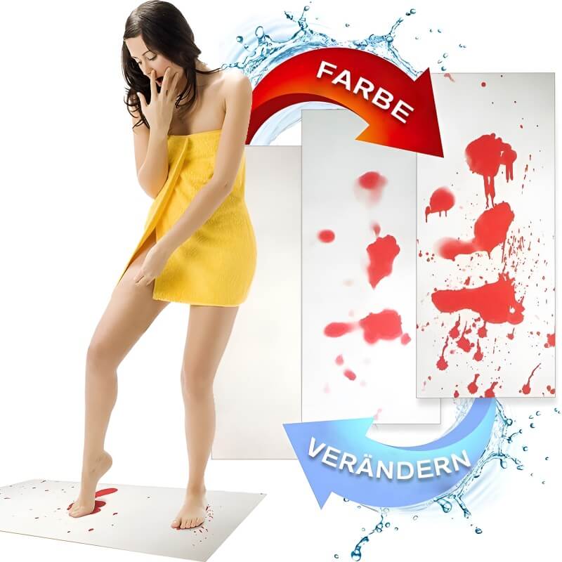 BloodMat Halloween Blut Badematte