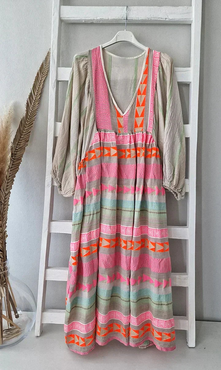 Olympia | Buntes Sommerkleid