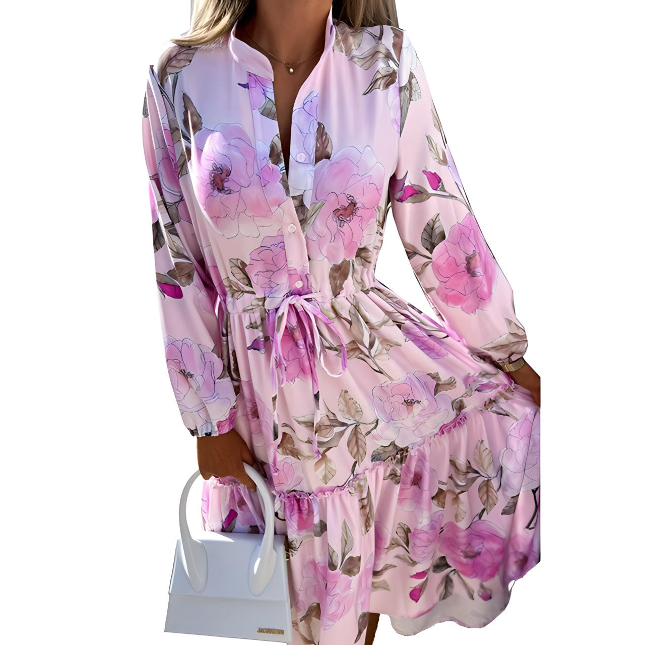 Cammile | Midikleid mit Blumendruck